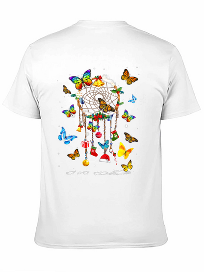 Butterfly Dreamcatcher Christmas Graphic Tee