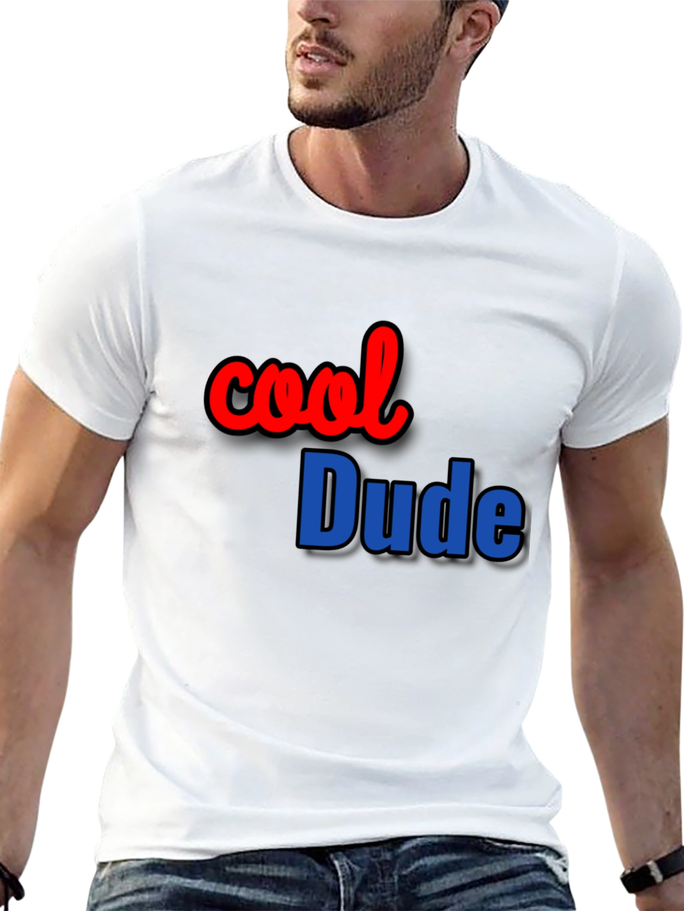Cool Dude Black T-Shirt Casual Wear