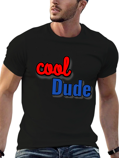 Cool Dude Black T-Shirt Casual Wear