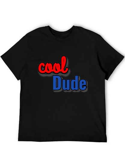 Cool Dude Black T-Shirt Casual Wear