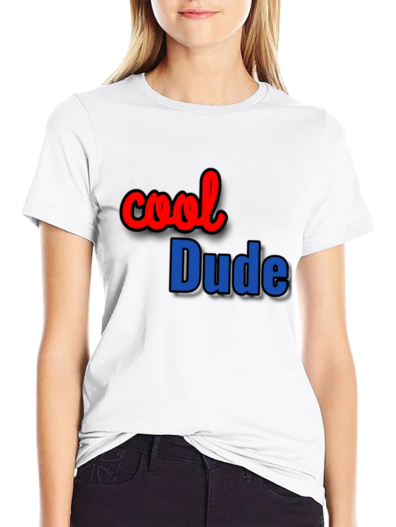 Cool Dude Black T-Shirt Casual Wear