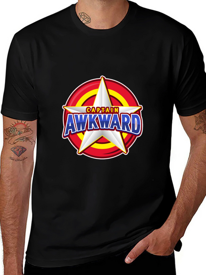 Captain Awkward Star T-Shirt - Novelty Graphic Tee