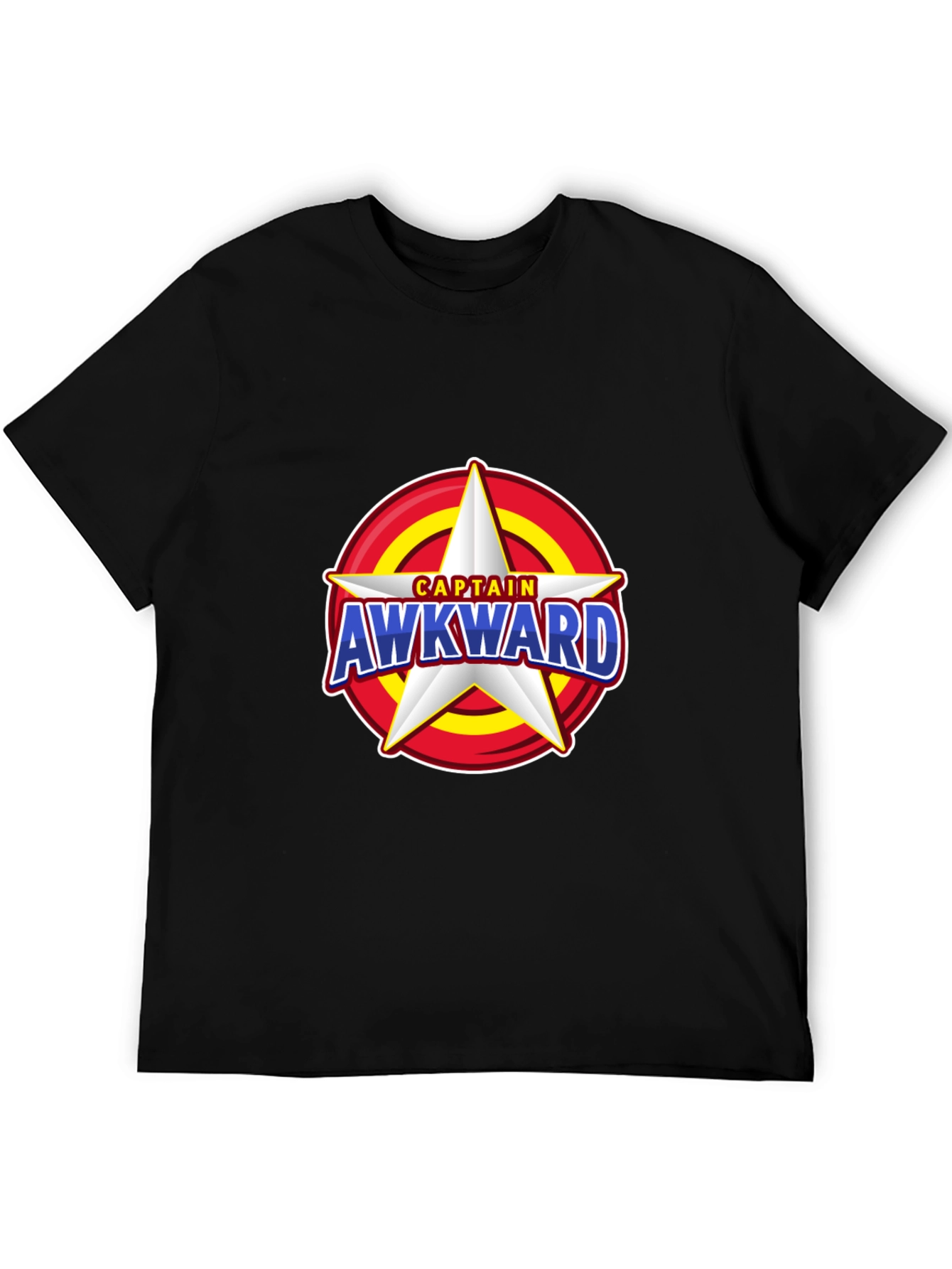 Captain Awkward Star T-Shirt - Novelty Graphic Tee