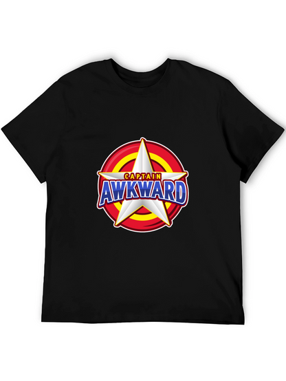 Captain Awkward Star T-Shirt - Novelty Graphic Tee