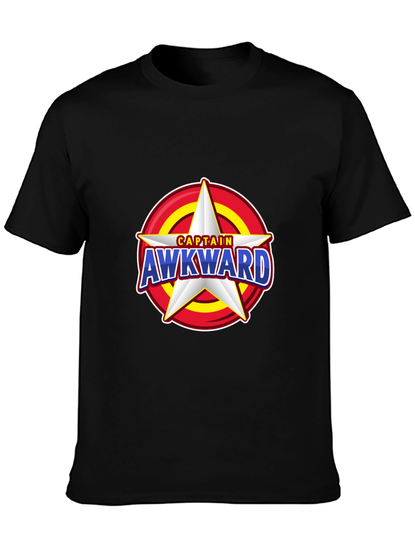 Captain Awkward Star T-Shirt - Novelty Graphic Tee