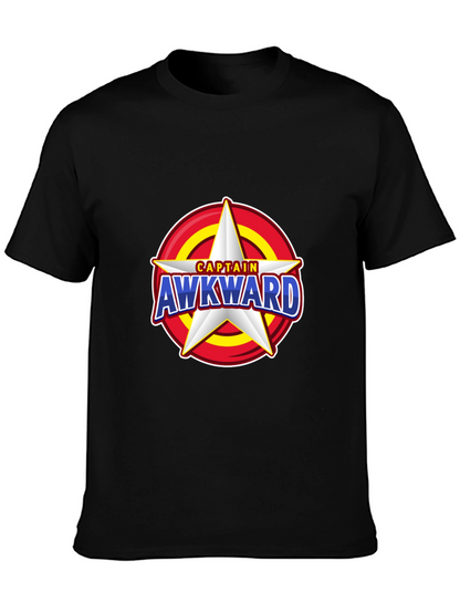 Captain Awkward Star T-Shirt - Novelty Graphic Tee