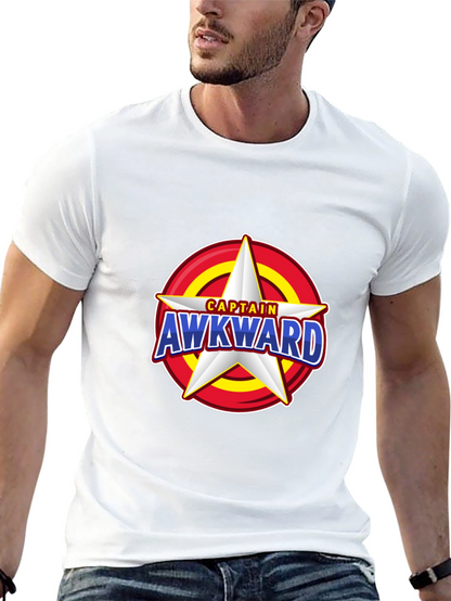 Captain Awkward Star T-Shirt - Novelty Graphic Tee