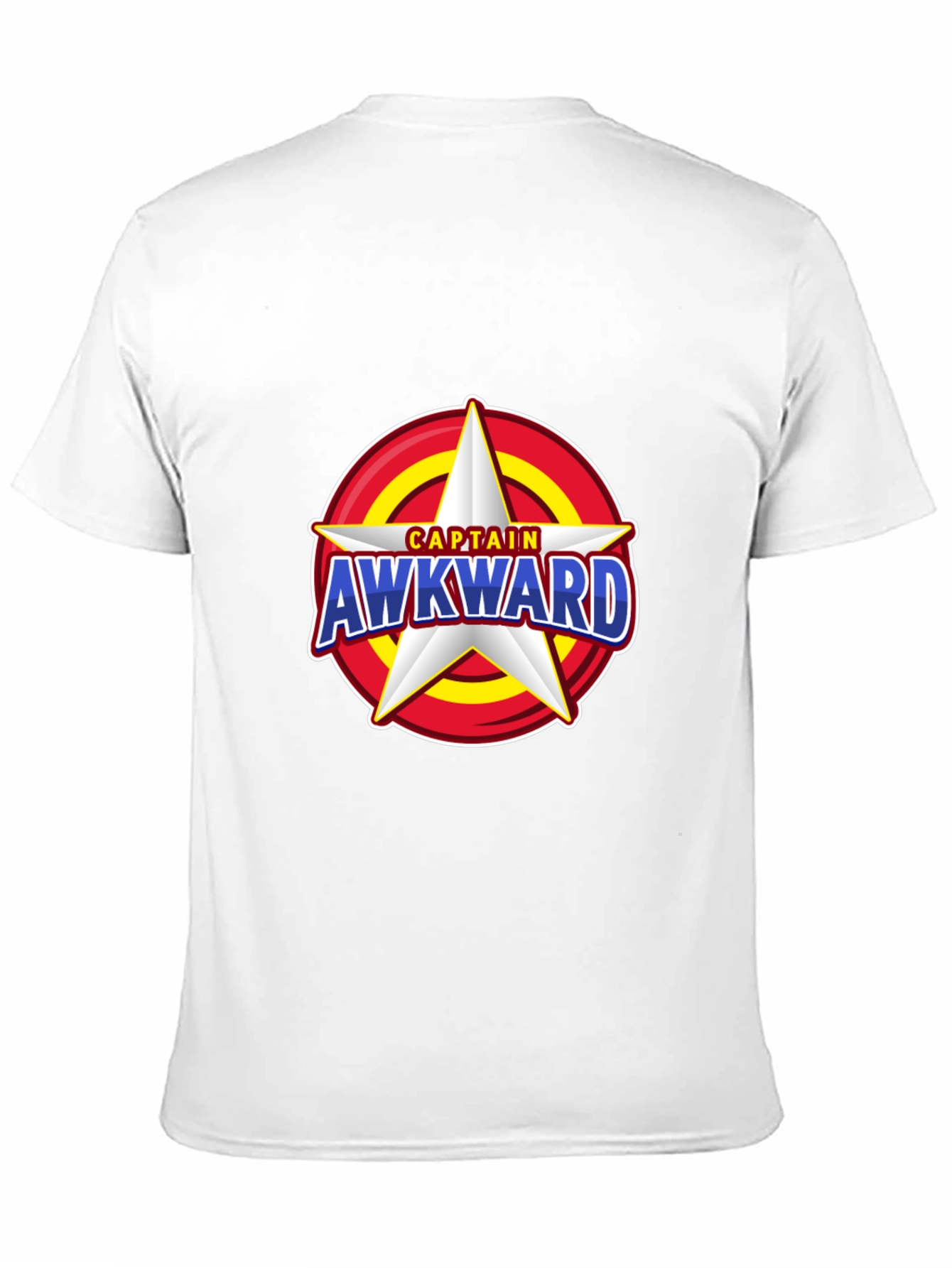Captain Awkward Star T-Shirt - Novelty Graphic Tee