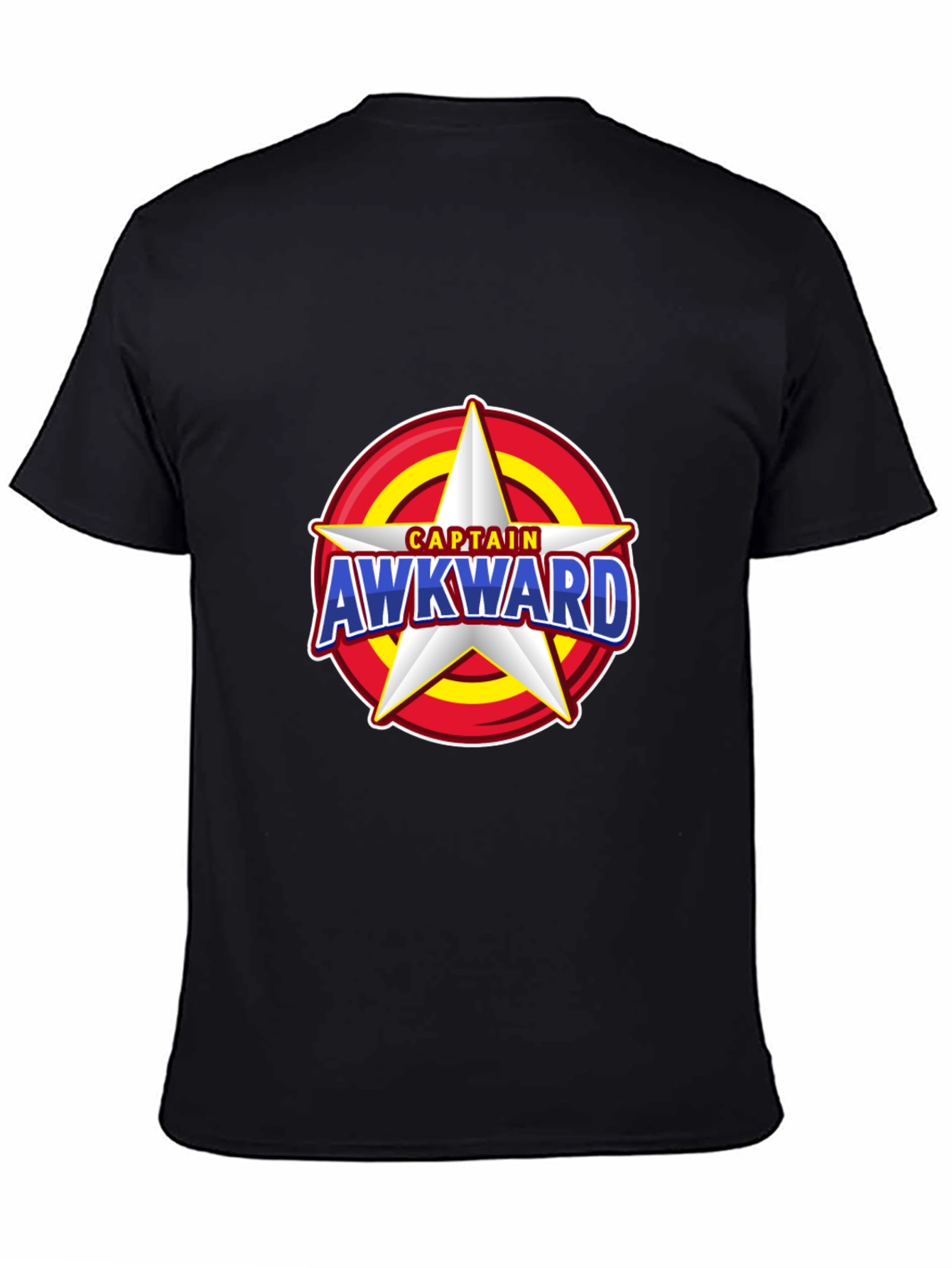 Captain Awkward Star T-Shirt - Novelty Graphic Tee