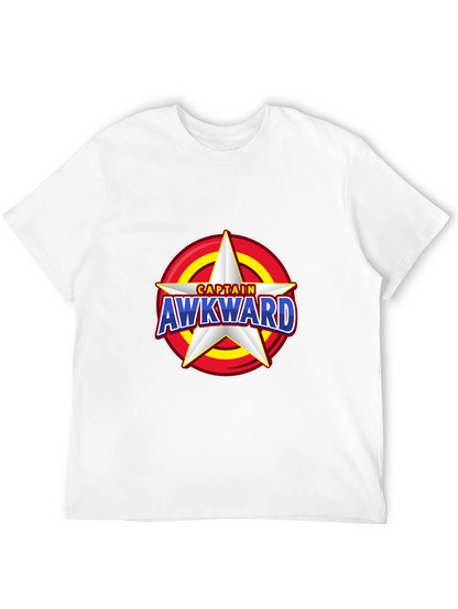 Captain Awkward Star T-Shirt - Novelty Graphic Tee