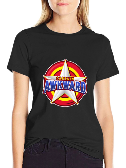 Captain Awkward Star T-Shirt - Novelty Graphic Tee