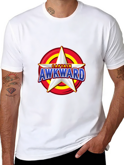 Captain Awkward Star T-Shirt - Novelty Graphic Tee
