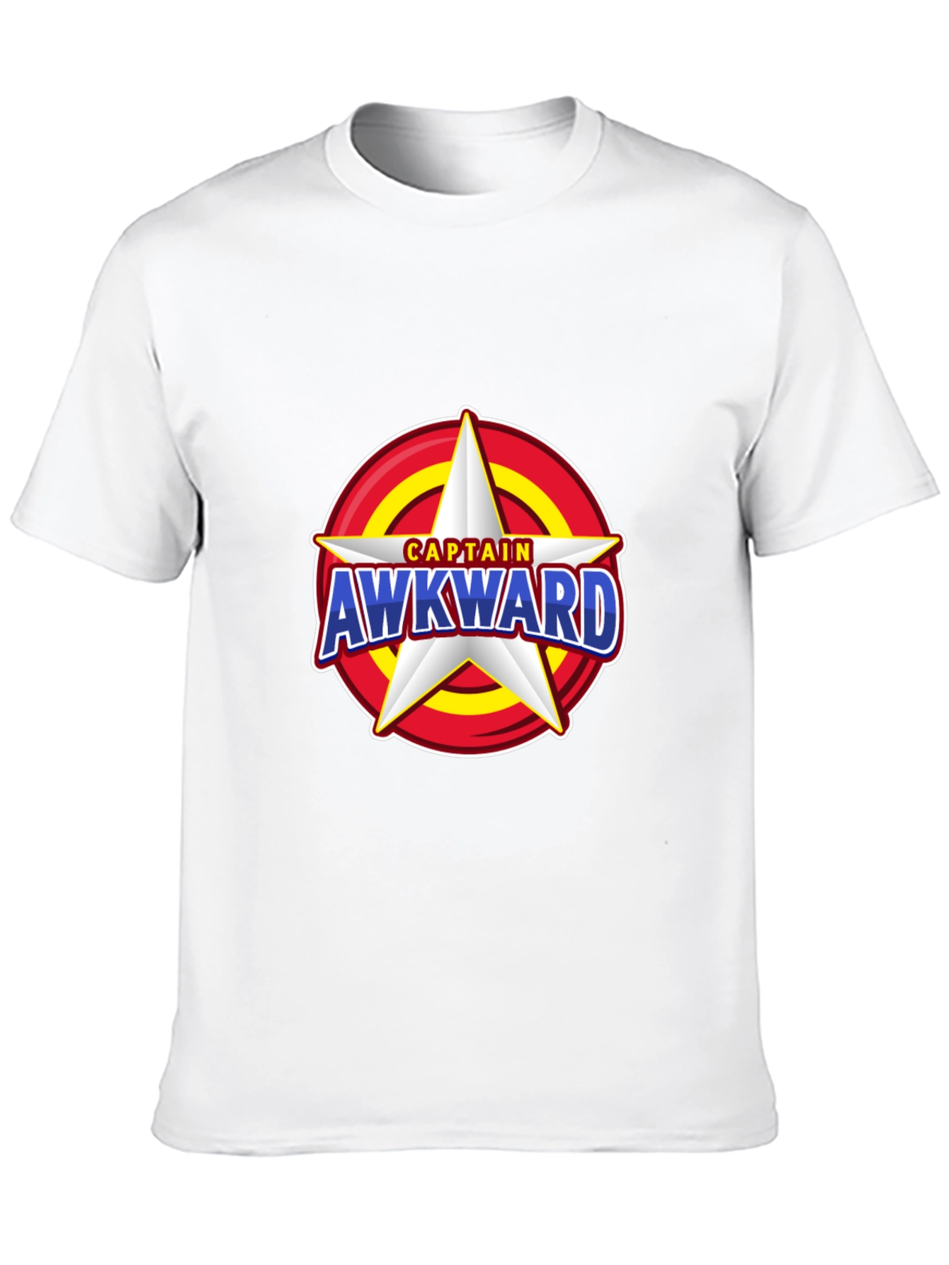 Captain Awkward Star T-Shirt - Novelty Graphic Tee