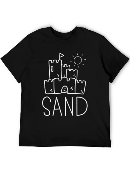 Sandcastle Graphic Tee - Summer Vacation Shirt