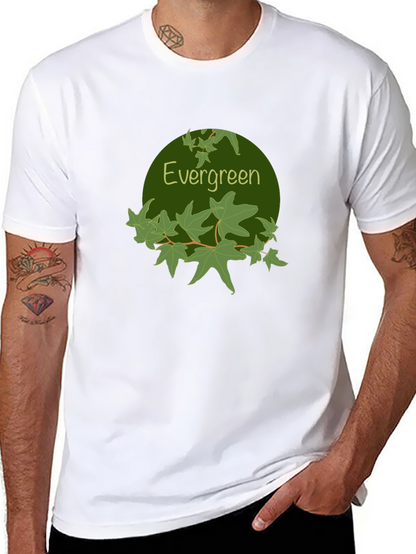 Evergreen Graphic Tee - Nature Inspired