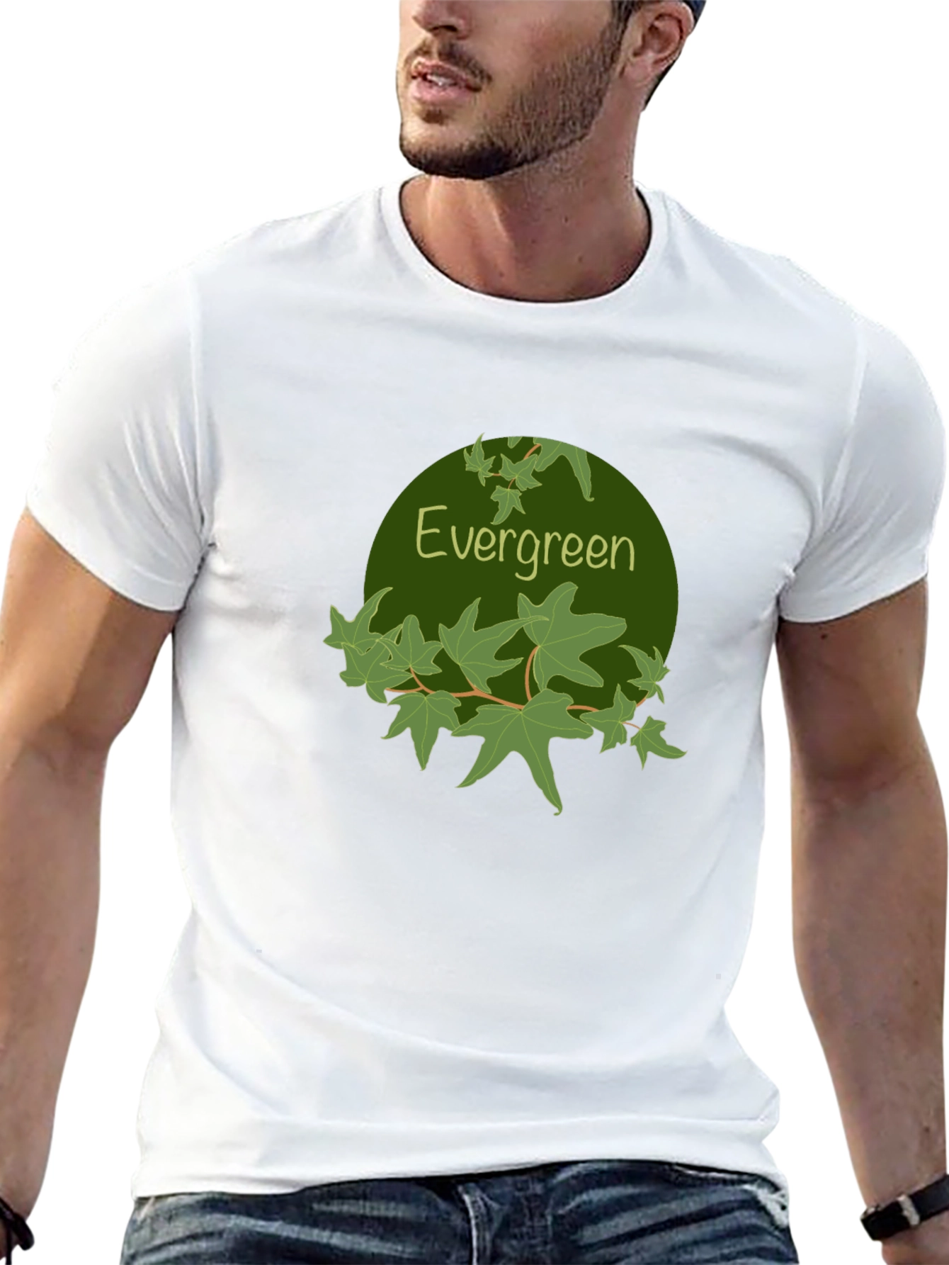 Evergreen Graphic Tee - Nature Inspired
