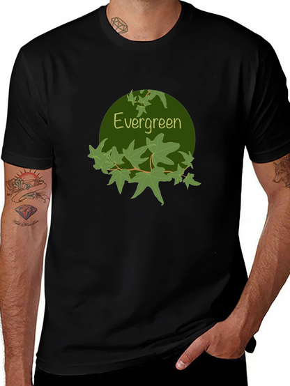 Evergreen Graphic Tee - Nature Inspired