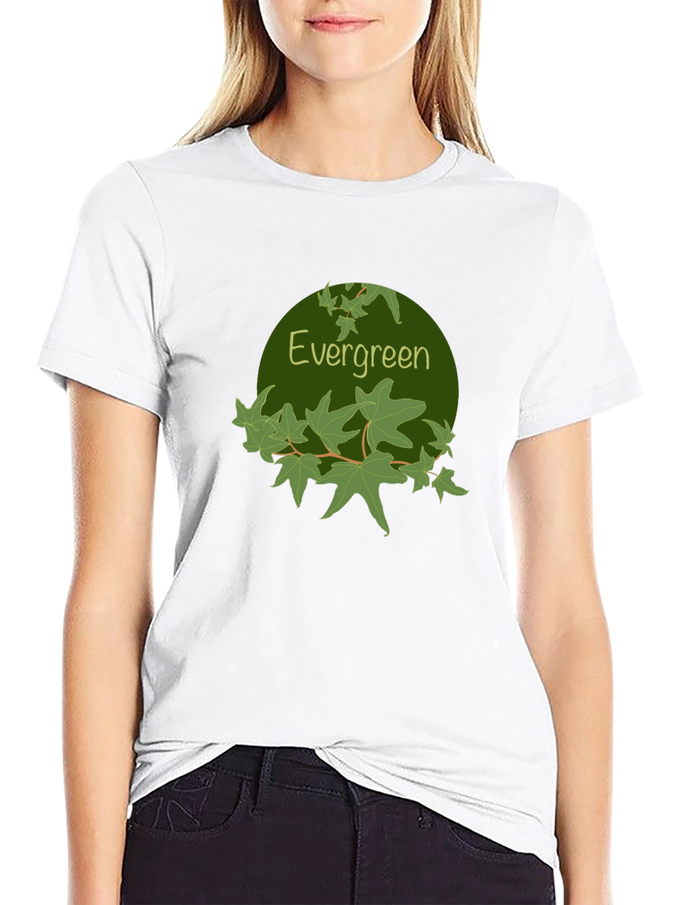 Evergreen Graphic Tee - Nature Inspired