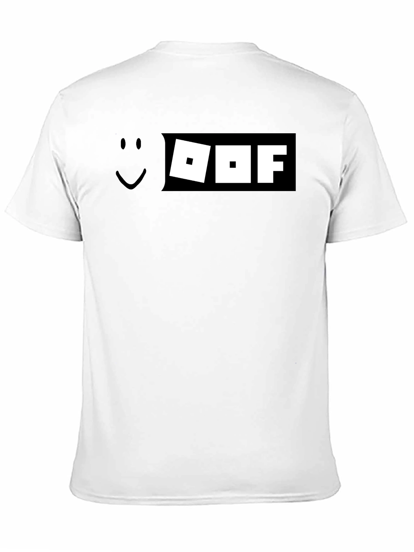 Roblox Oof T-Shirt - Black Graphic Tee Gamer Style