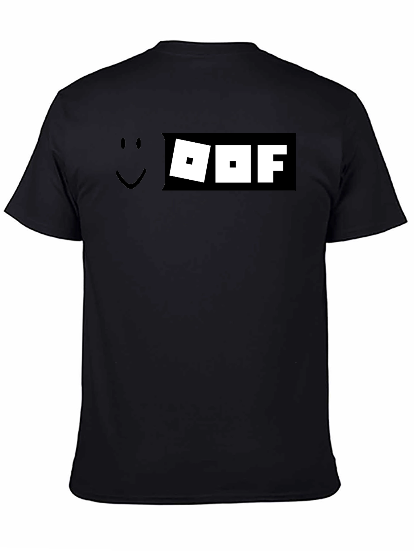 Roblox Oof T-Shirt - Black Graphic Tee Gamer Style
