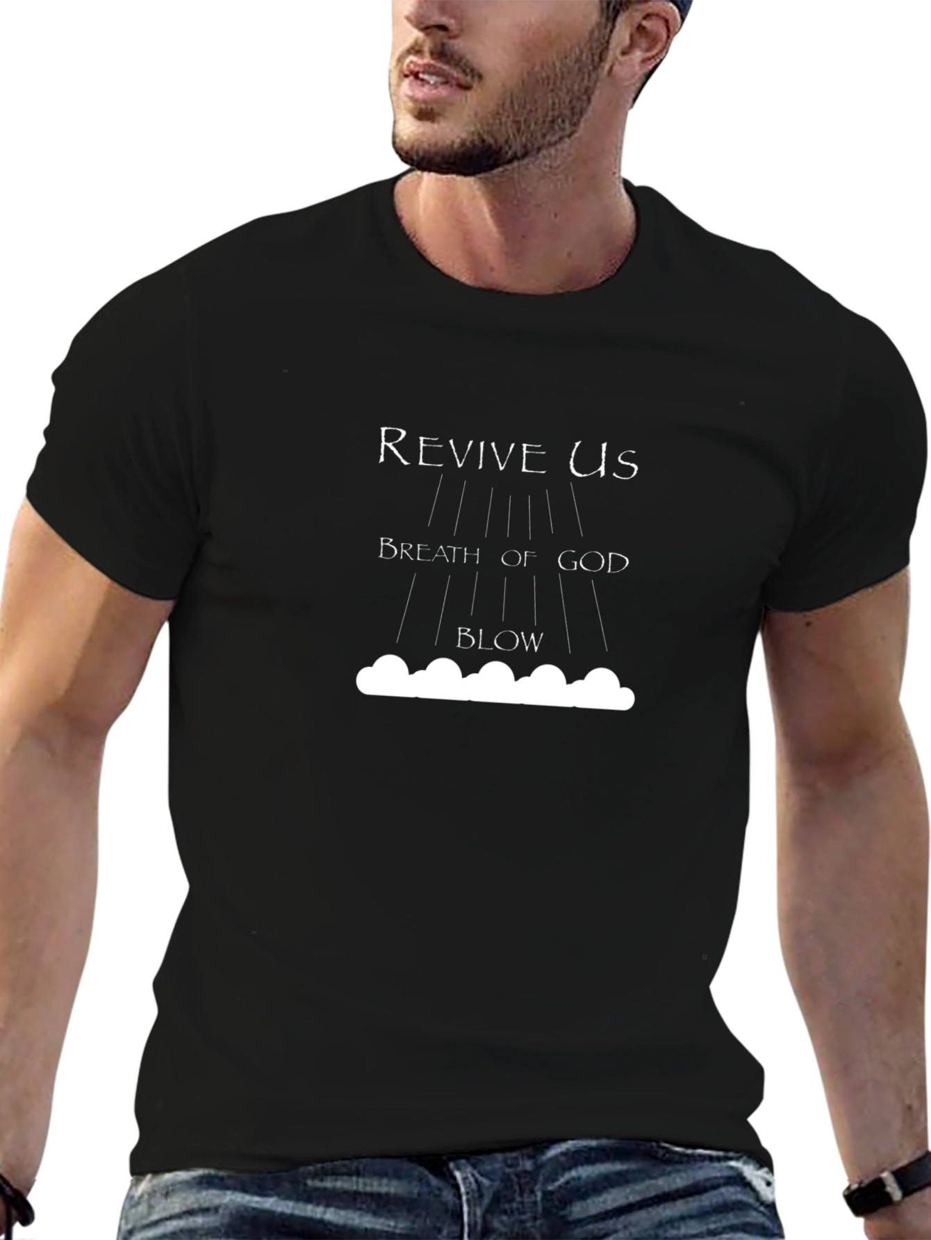 Revive Us Christian Graphic T-Shirt
