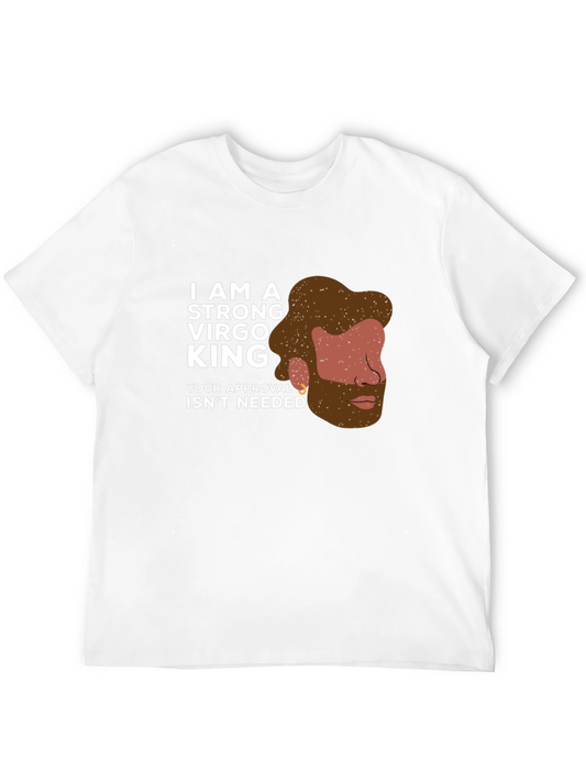 Strong Virgo King T-Shirt - Zodiac Pride