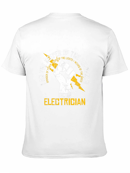 Electrician T-Shirt - Keeper of the Currents Design