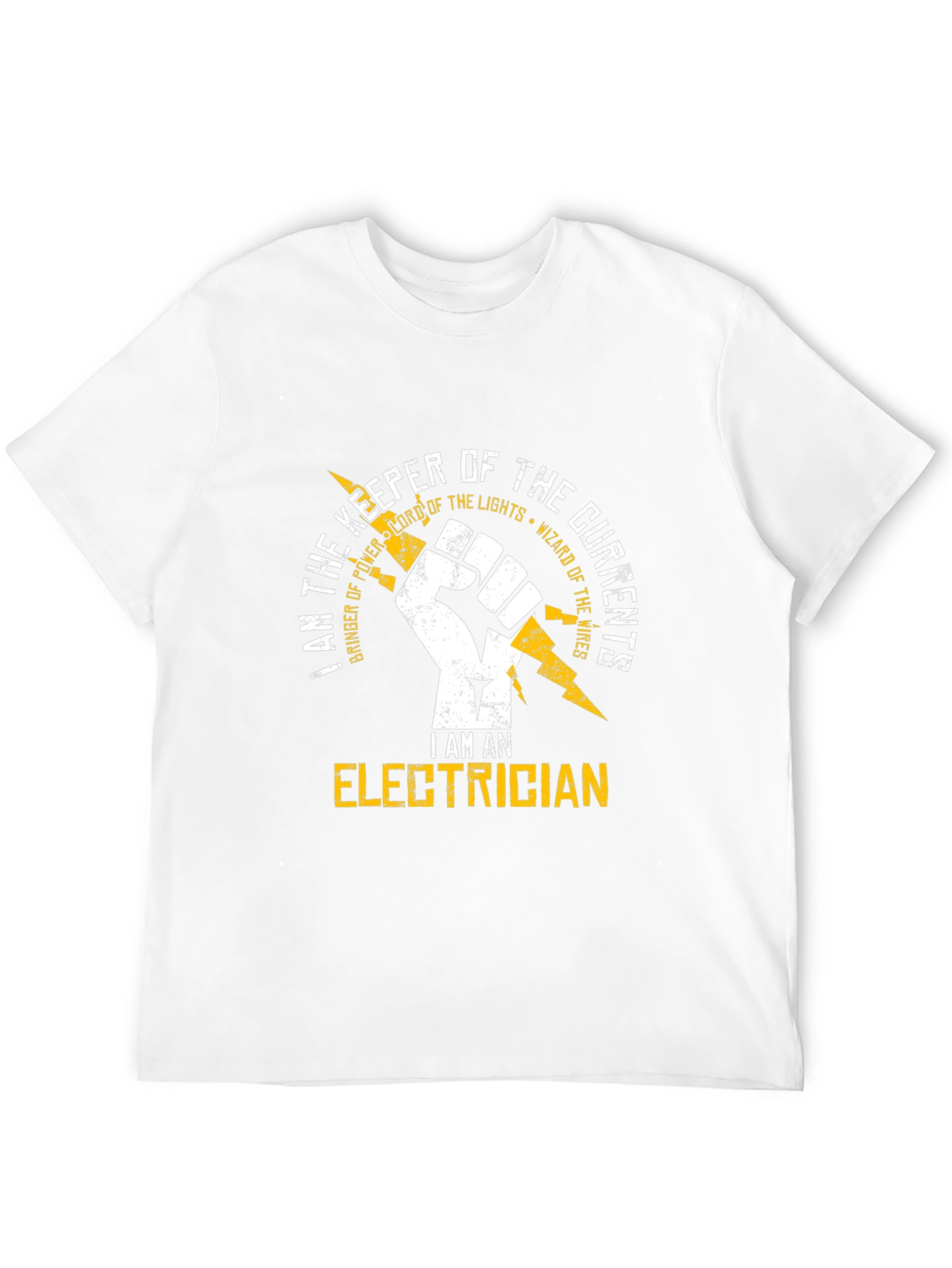 Electrician T-Shirt - Keeper of the Currents Design