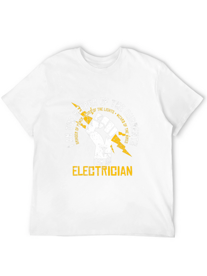 Electrician T-Shirt - Keeper of the Currents Design