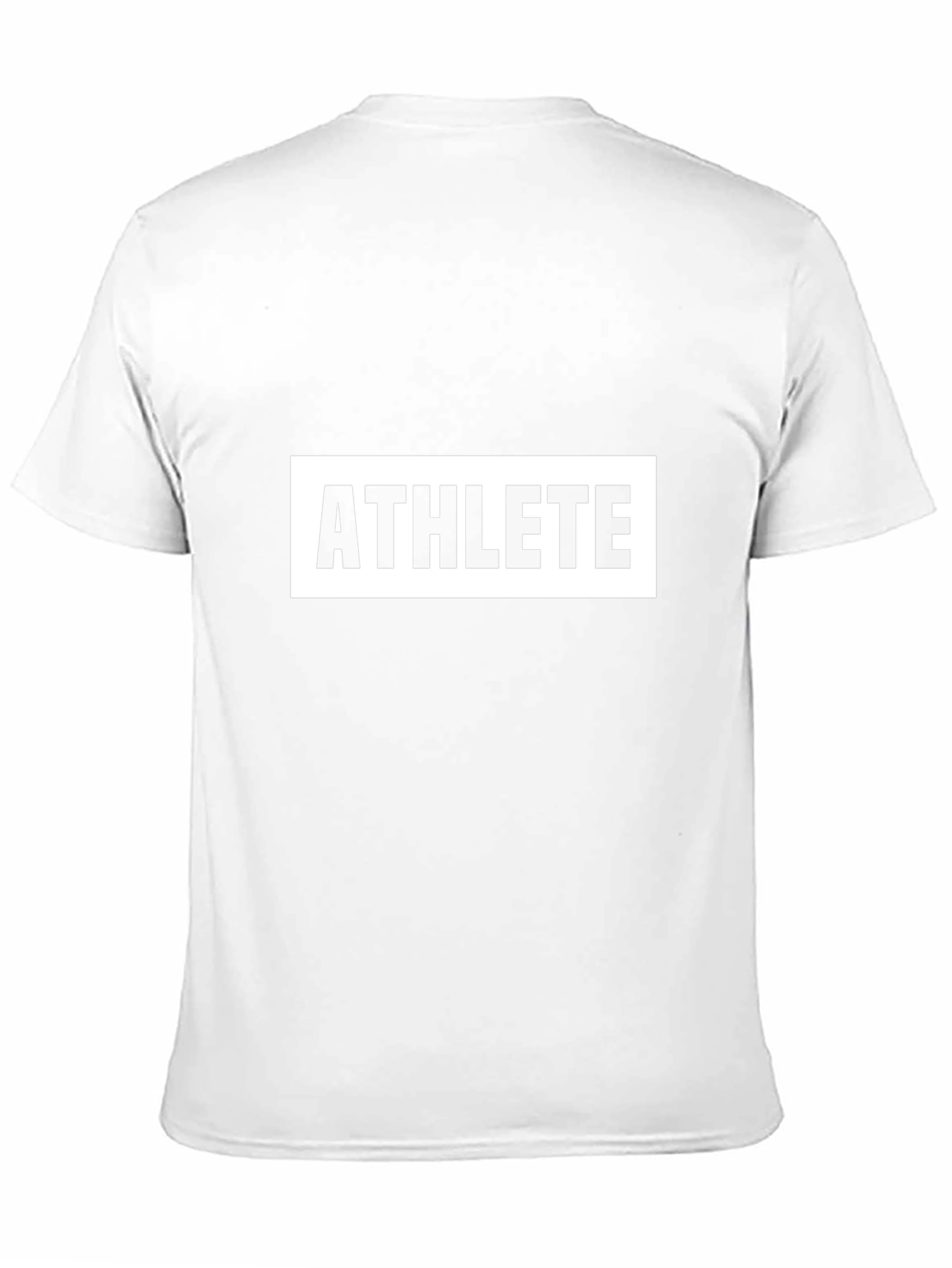 Athlete Graphic Black T-Shirt - Premium Quality