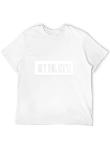 Athlete Graphic Black T-Shirt - Premium Quality