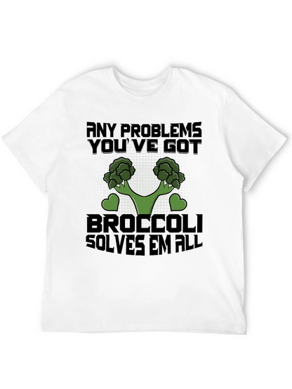 Broccoli Solves All Problems T-Shirt