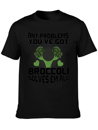 Broccoli Solves All Problems T-Shirt