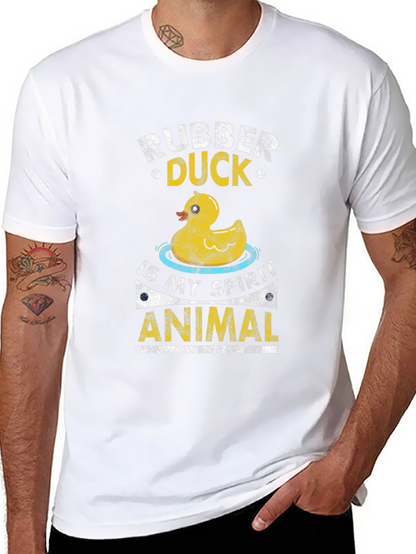 Rubber Duck Spirit Animal Graphic T-Shirt