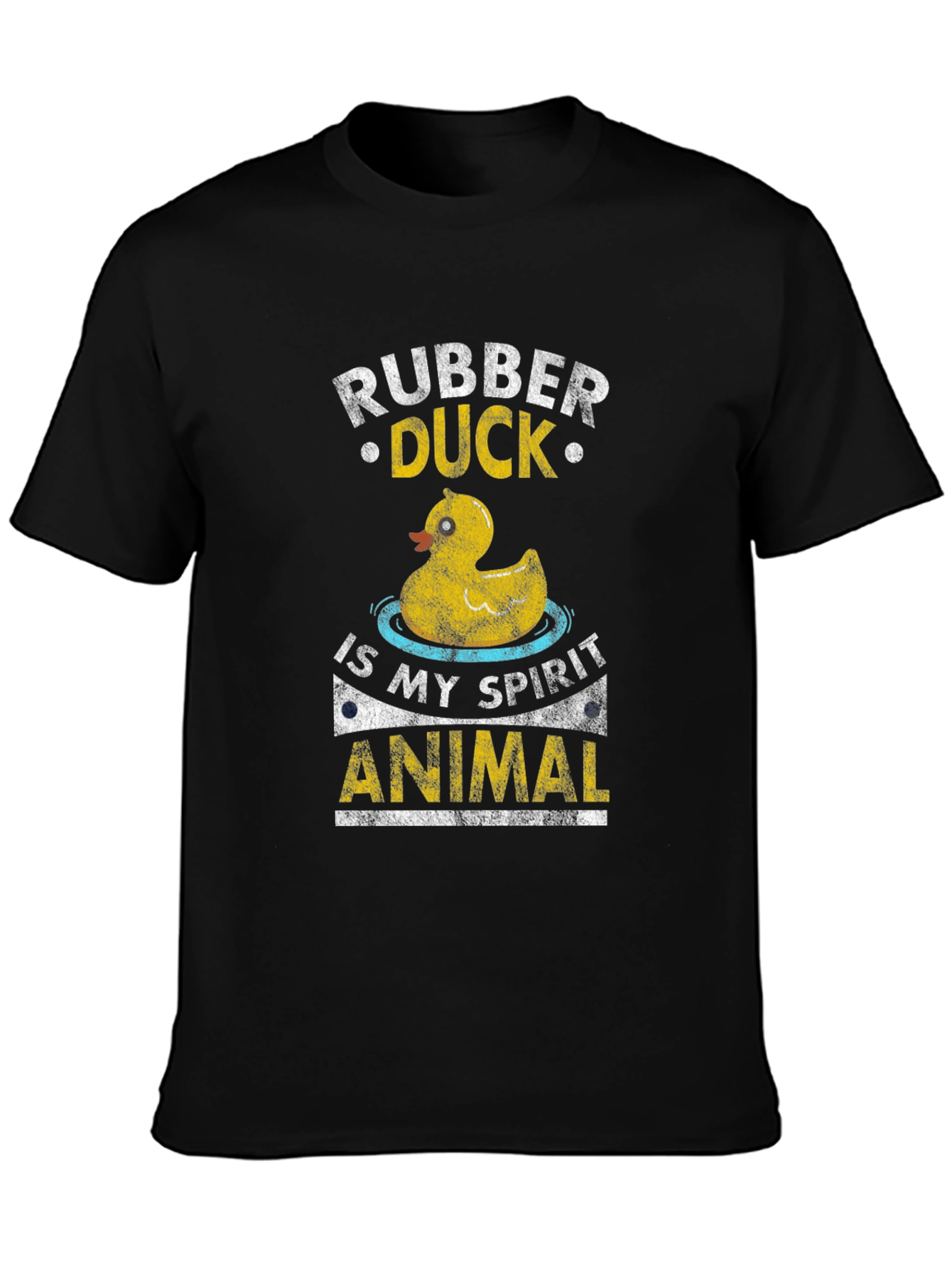 Rubber Duck Spirit Animal Graphic T-Shirt