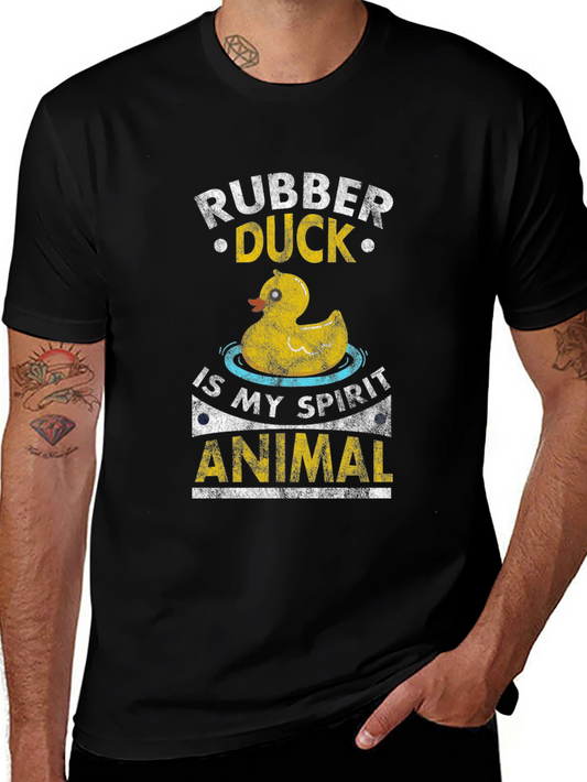 Rubber Duck Spirit Animal Graphic T-Shirt