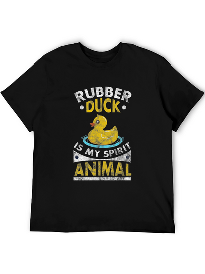 Rubber Duck Spirit Animal Graphic T-Shirt