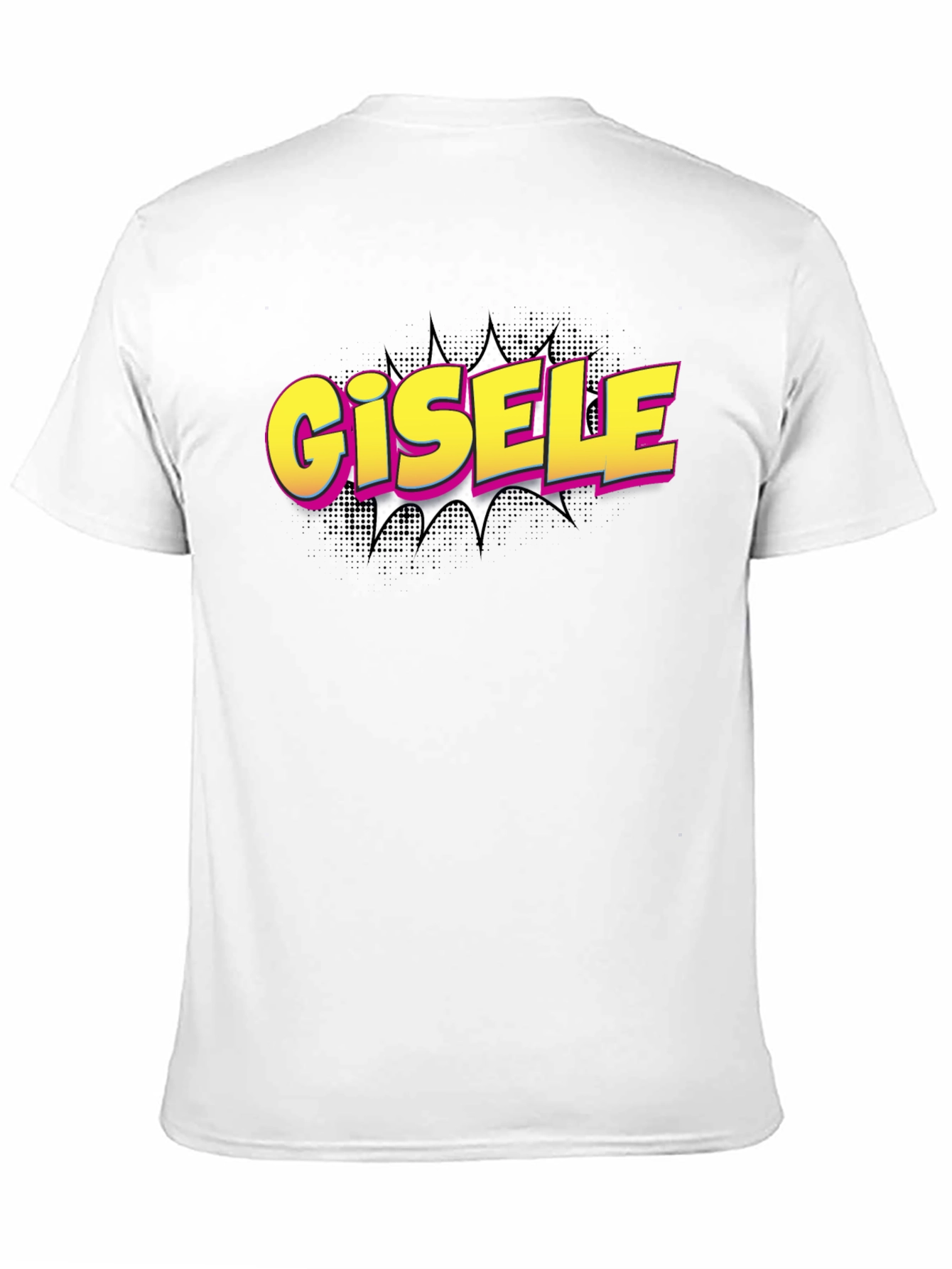Gisele Comic Style T-Shirt - Black
