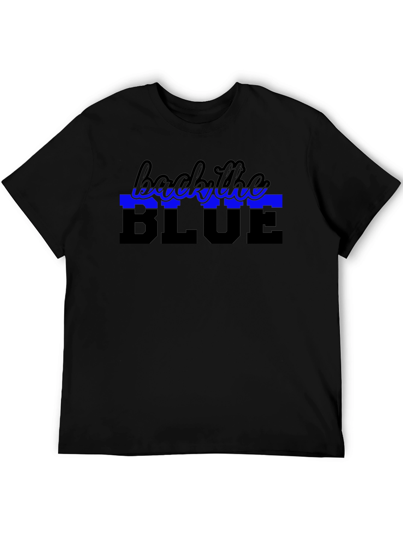 Back the Blue Support Law Enforcement T-Shirt