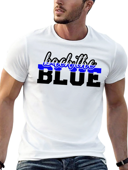 Back the Blue Support Law Enforcement T-Shirt