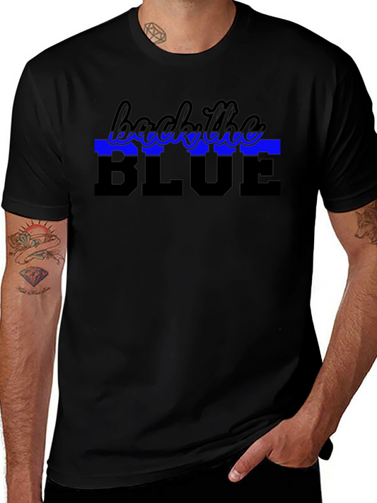 Back the Blue Support Law Enforcement T-Shirt