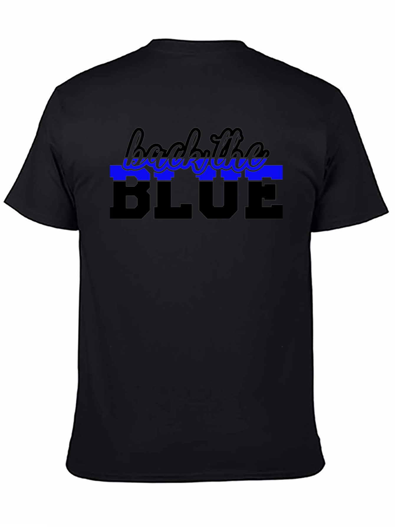 Back the Blue Support Law Enforcement T-Shirt