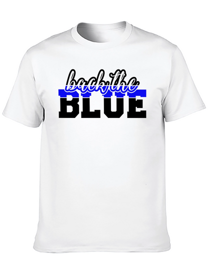 Back the Blue Support Law Enforcement T-Shirt