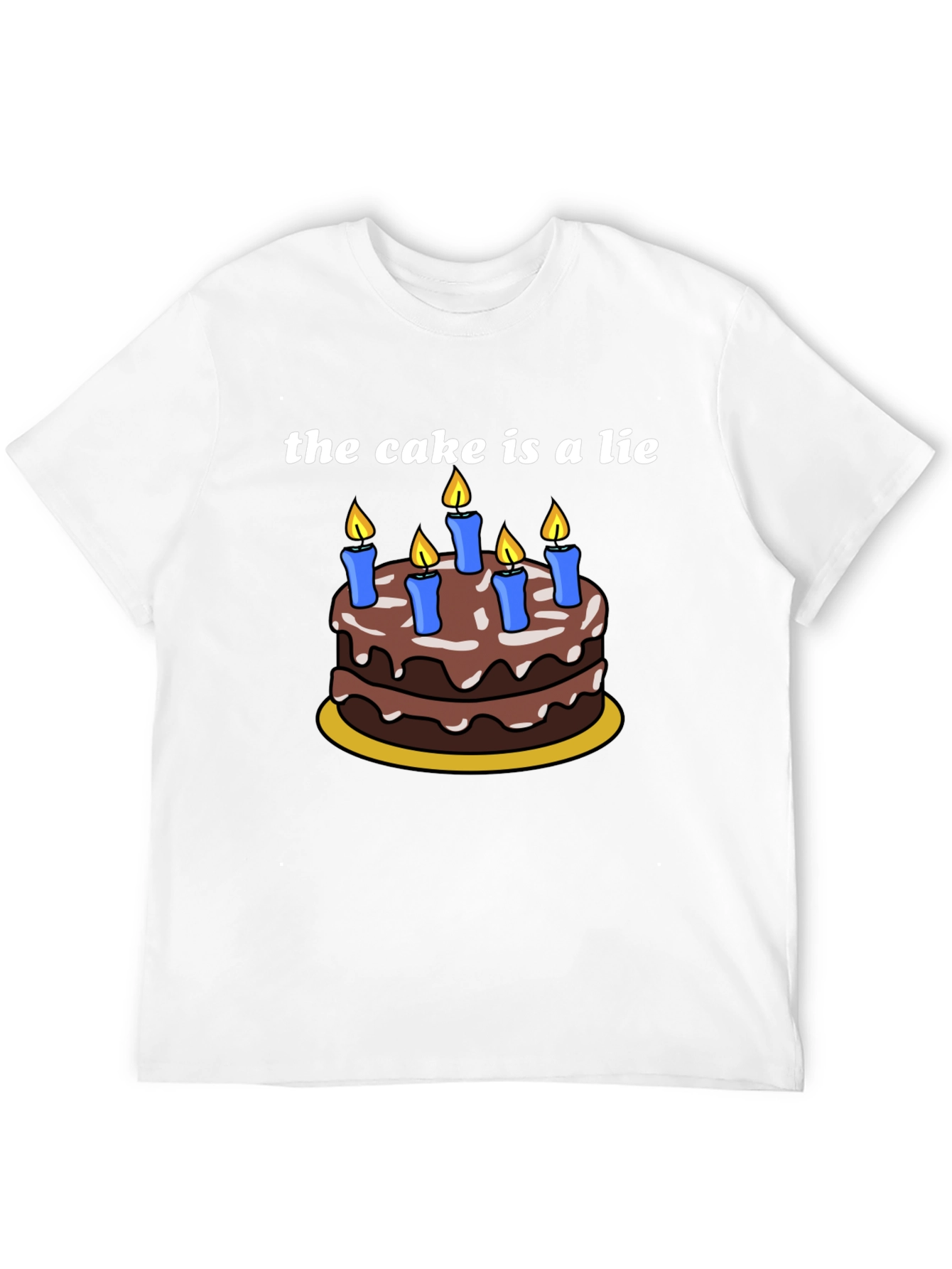 Cake is a Lie Graphic T-Shirt