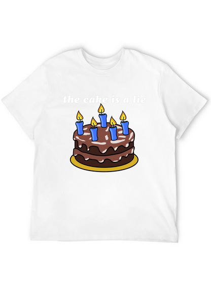 Cake is a Lie Graphic T-Shirt
