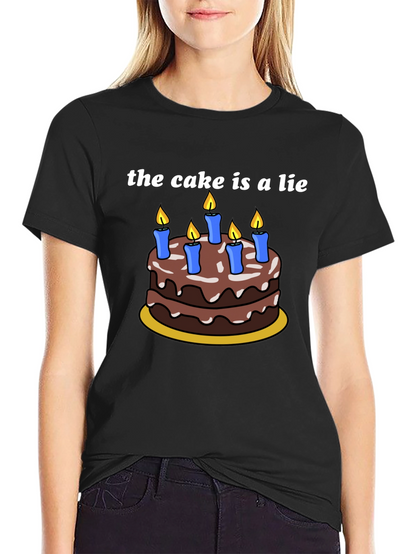 Cake is a Lie Graphic T-Shirt