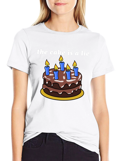 Cake is a Lie Graphic T-Shirt