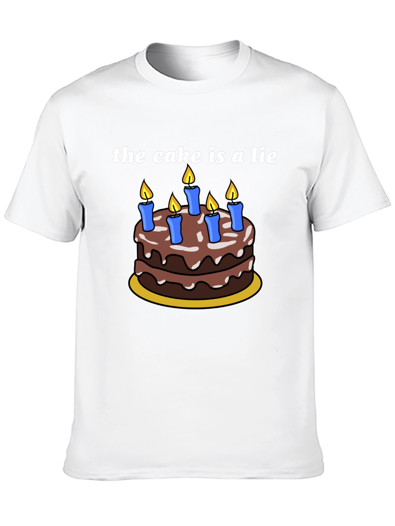 Cake is a Lie Graphic T-Shirt