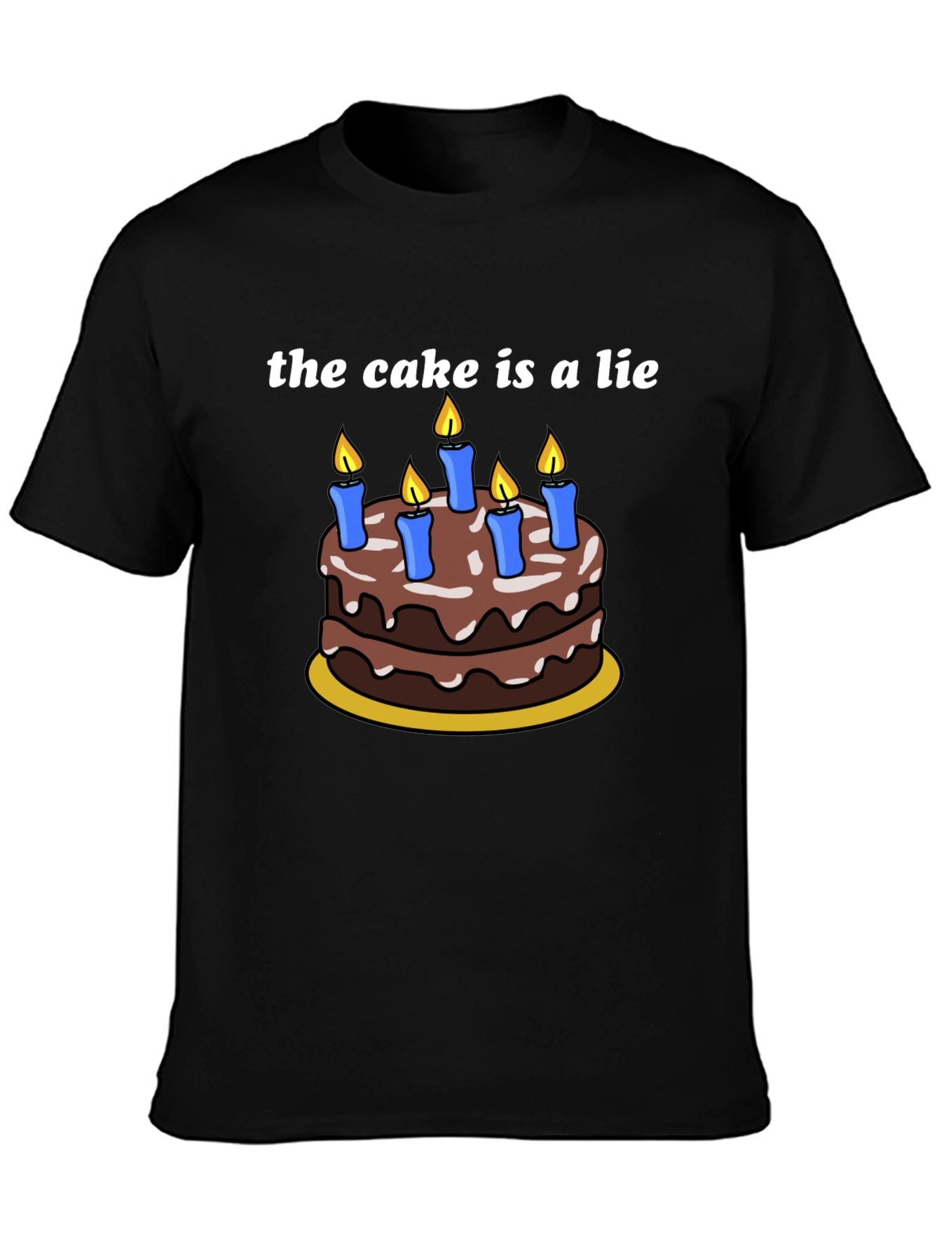 Cake is a Lie Graphic T-Shirt