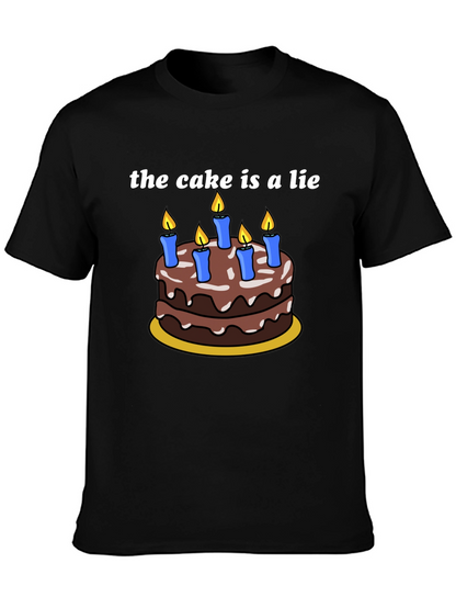 Cake is a Lie Graphic T-Shirt